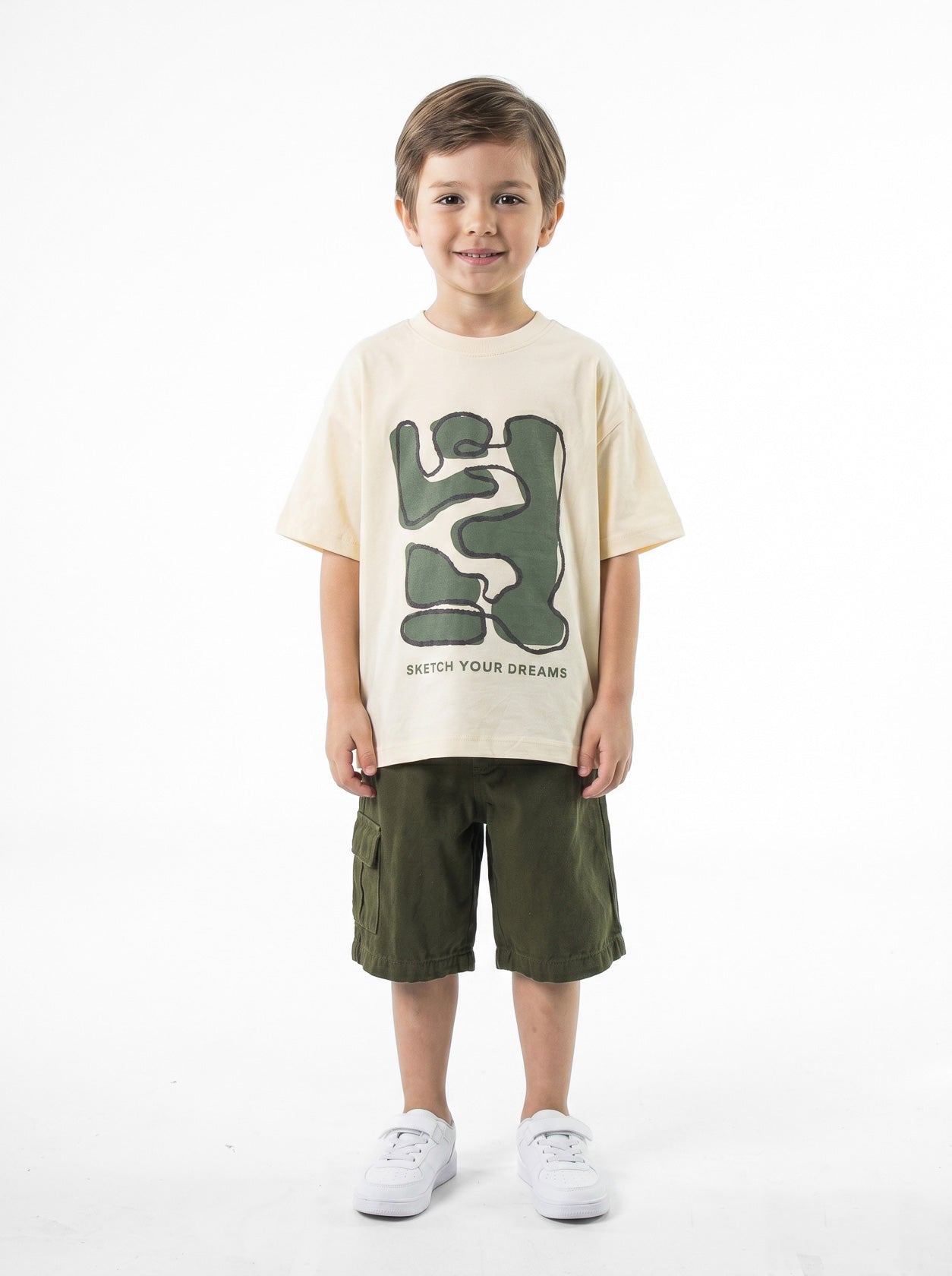 Boys' Two-Piece Top and Bottom Set 4-13 Years SET0543