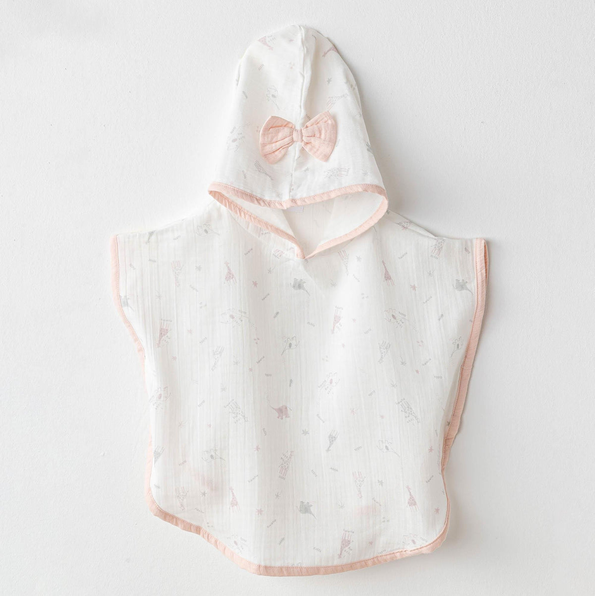 Andywawa AC25513 Love Family Müslin Bebek Panço Ekru