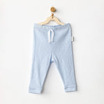 Andywawa AC25556 Pants Jacquard Basic Pantolon Blue