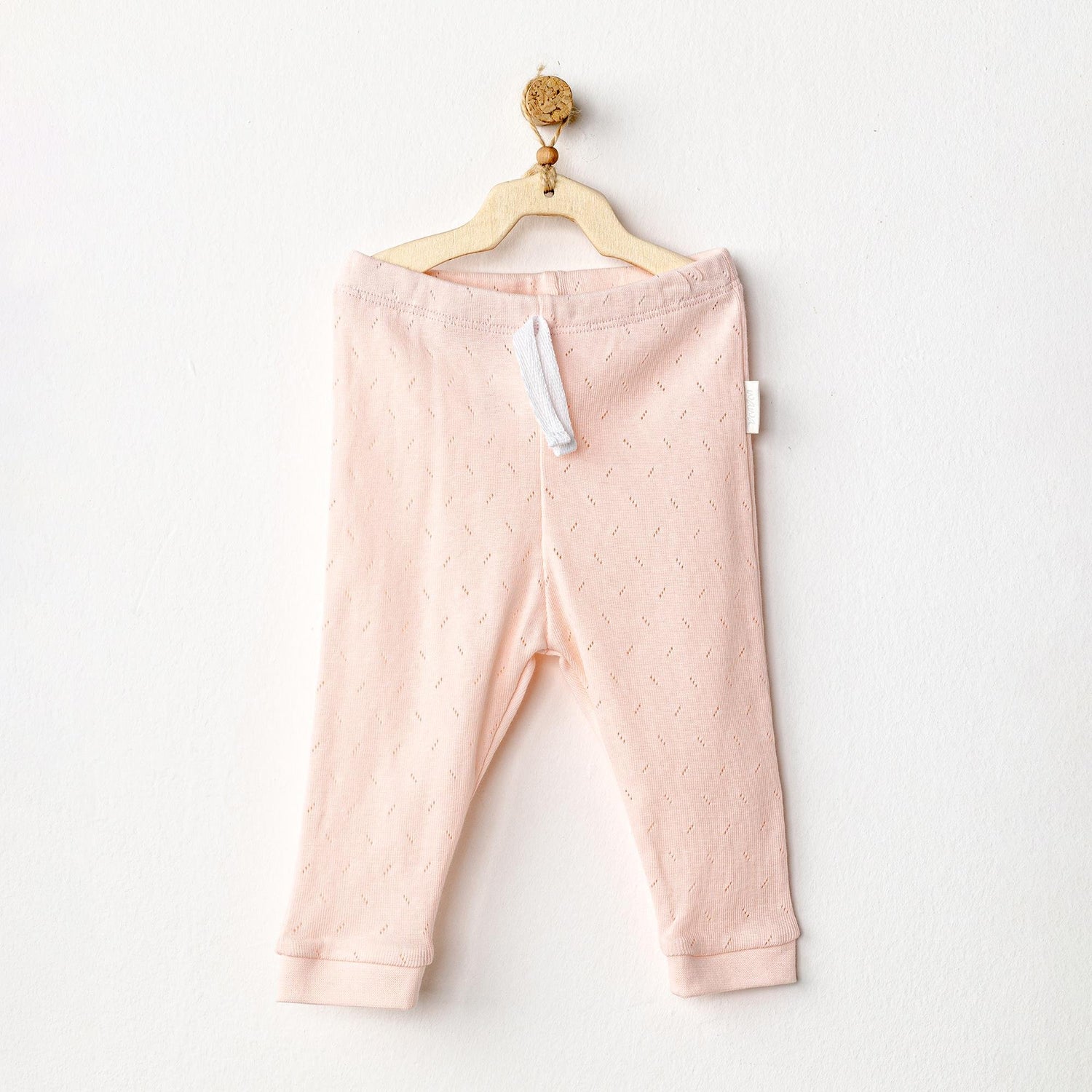 Andywawa AC25556 Pants Jacquard Basic Pantolon Pink