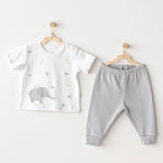 Andywawa AC25809 Little King 2'Li Takım Grey