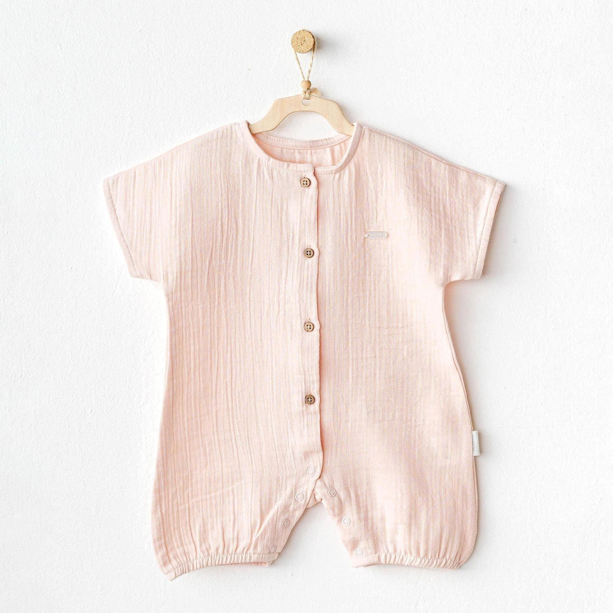 Andywawa AC25884 Müslin Home Bebe Tulum Pink