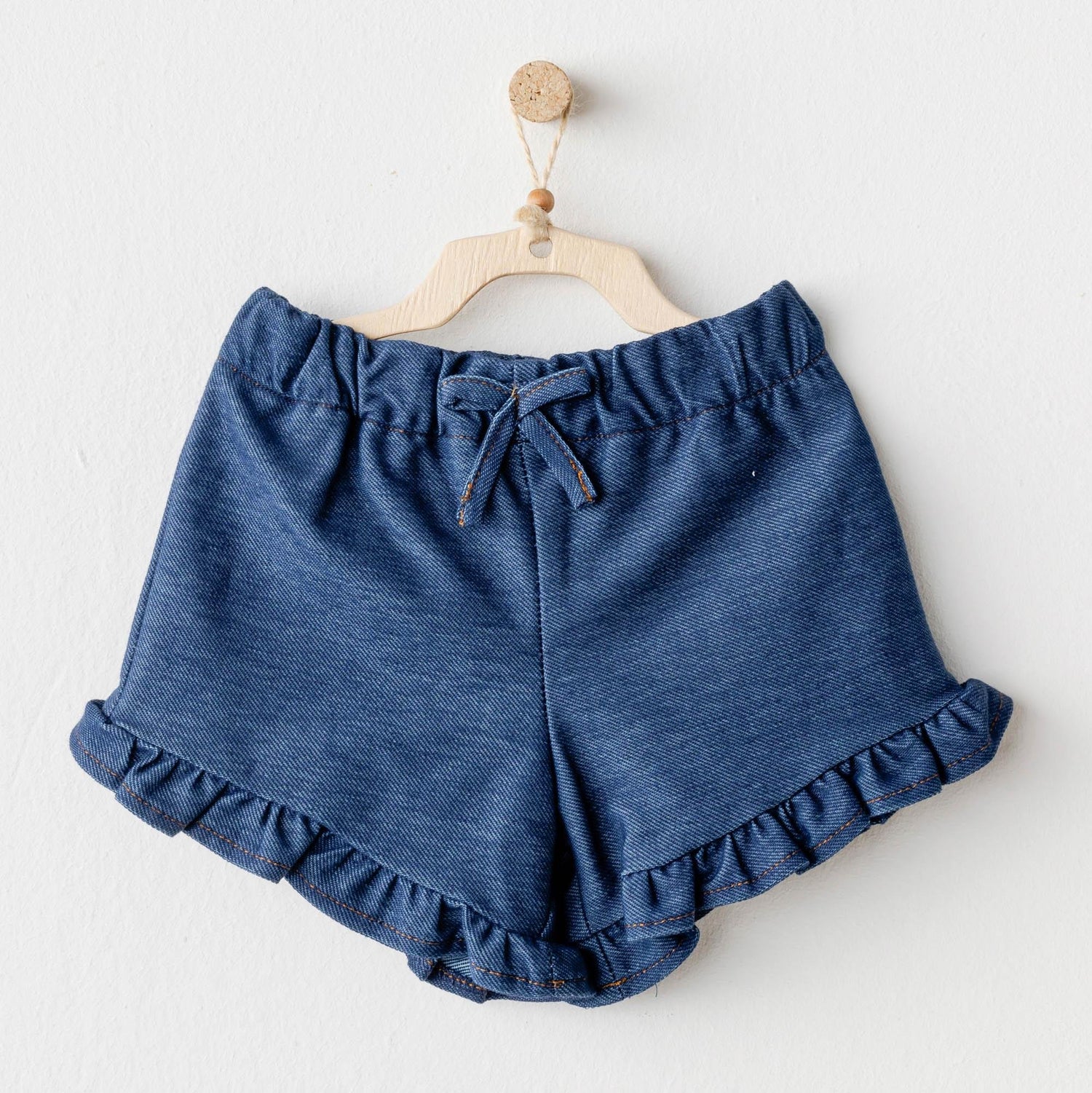 Andywawa AC25938 Casual Bebek Şort İndigo