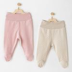 Andywawa AC26046 You Are Special 2'li Patikli Pantolon Pink