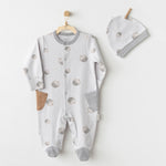 Andywawa AC26104 Hello Autumn Tulum Takım Grey