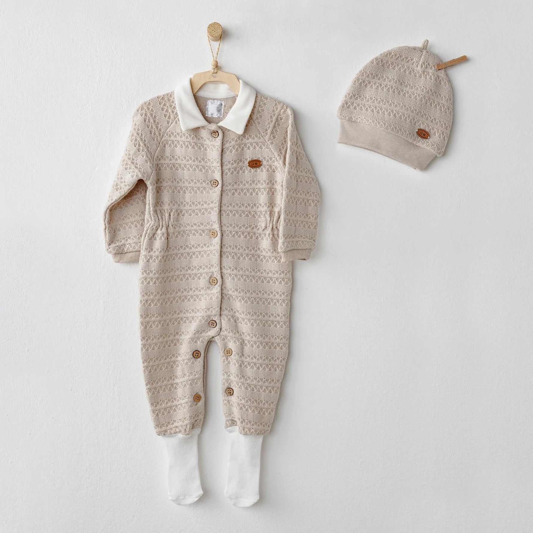 Andywawa AC26140 Wawa Exclusive Tulum Takım Beige