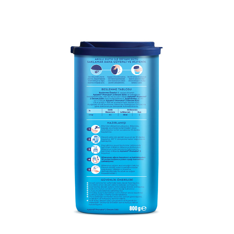 Aptamil Devam Sütü Maması No2 6-9 Ay 800 Gr
