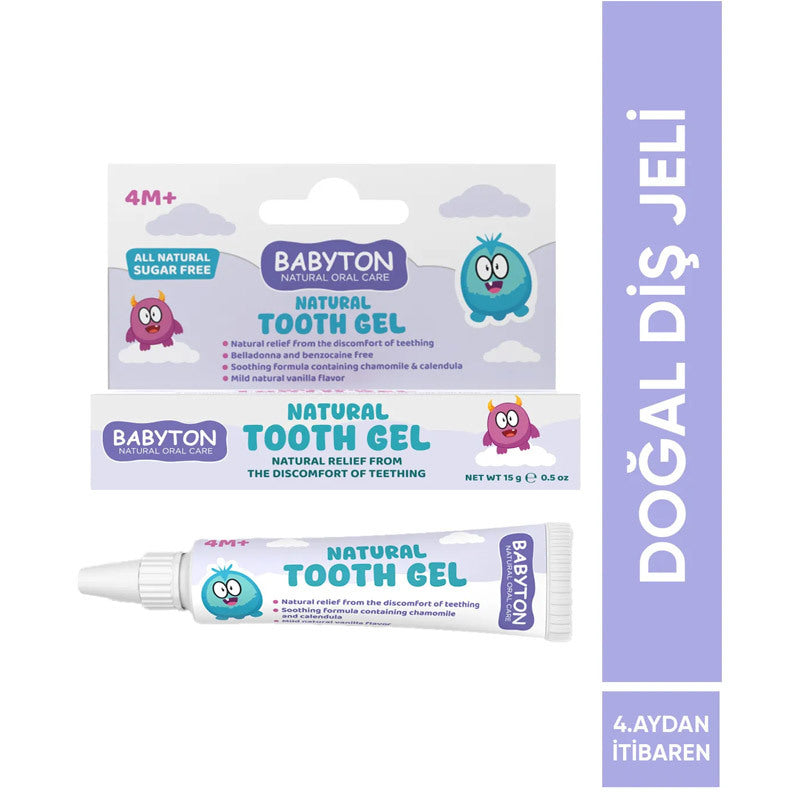 Babyton Bebekler İçin Doğal Diş Jeli