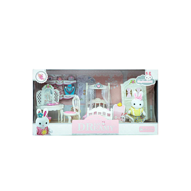 Bay Dreamy Mini Tavşan Büyük Yatak Odası Oyun Set