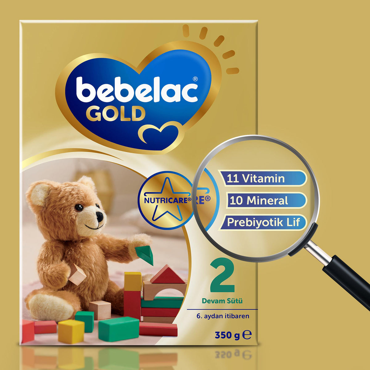 Bebelac Gold Bebek Devam Sütü No2 350 Gr