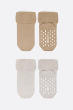 Bistyle 2li Havlu Soket Kaymaz Basic Boy 10508 Bej
