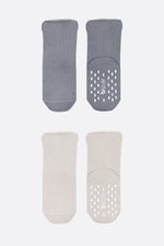 Bistyle 2li Havlu Soket Kaymaz Basic Boy 10508 Gri