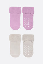 Bistyle 2li Havlu Soket Kaymaz Basic Girl 10507 Gül Kurusu