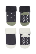 Bistyle 2li Havlu Soket Kaymaz Point Boy 10506 Antrasit