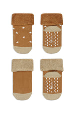 Bistyle 2li Havlu Soket Kaymaz Point Boy 10506 Hardal