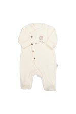 Bistyle Tulum Kadife I Love Mummy 15123 Ekru