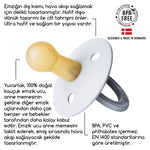 Bibs Colour Kauçuk Emzik 6-18 Ay Coral