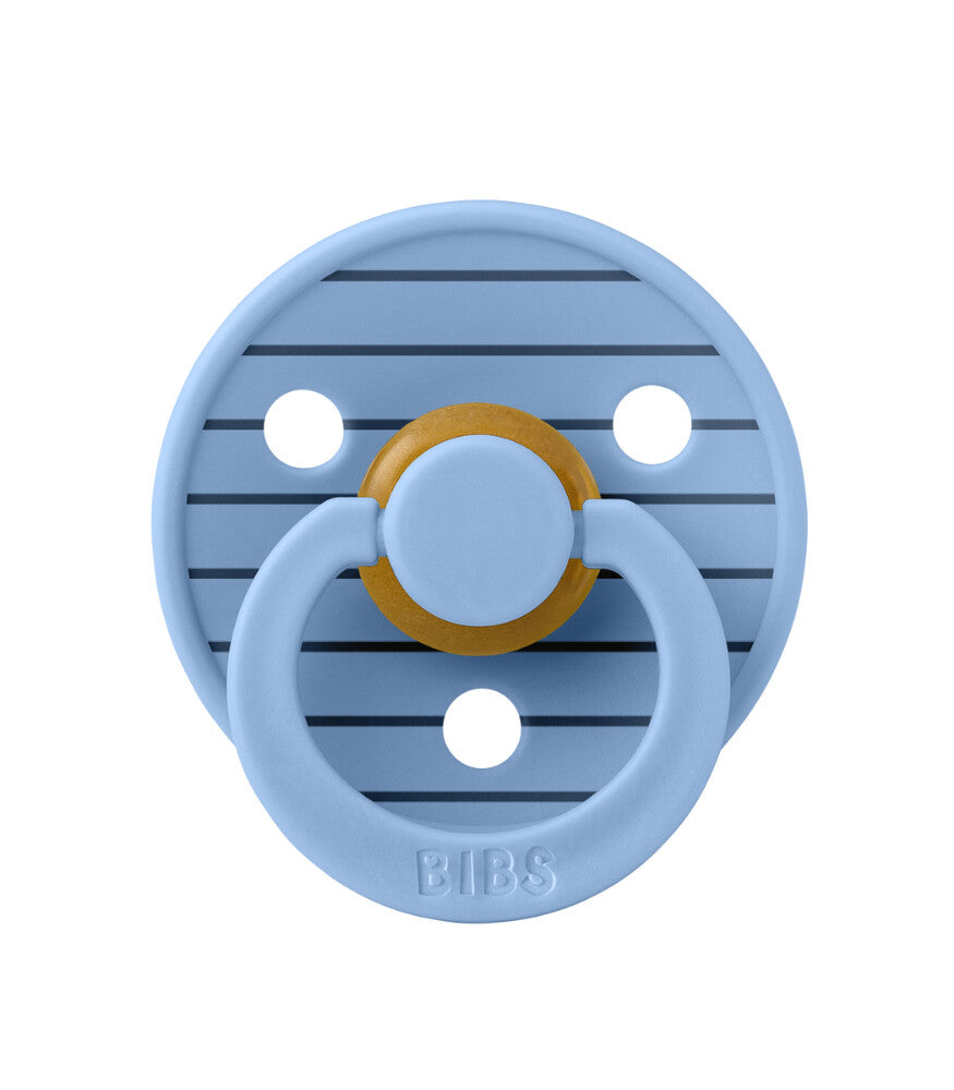 Bibs Studio Colour Pin Kauçuk Emzik 0-6 Ay Sky Blue