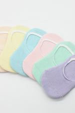 Bistyle 6'Lı Mix Babet Çorap 30101 Lila