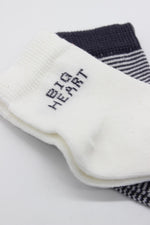 Bistyle 2'Li Big Heart Penye Soket Çorap 10117 Antrasit