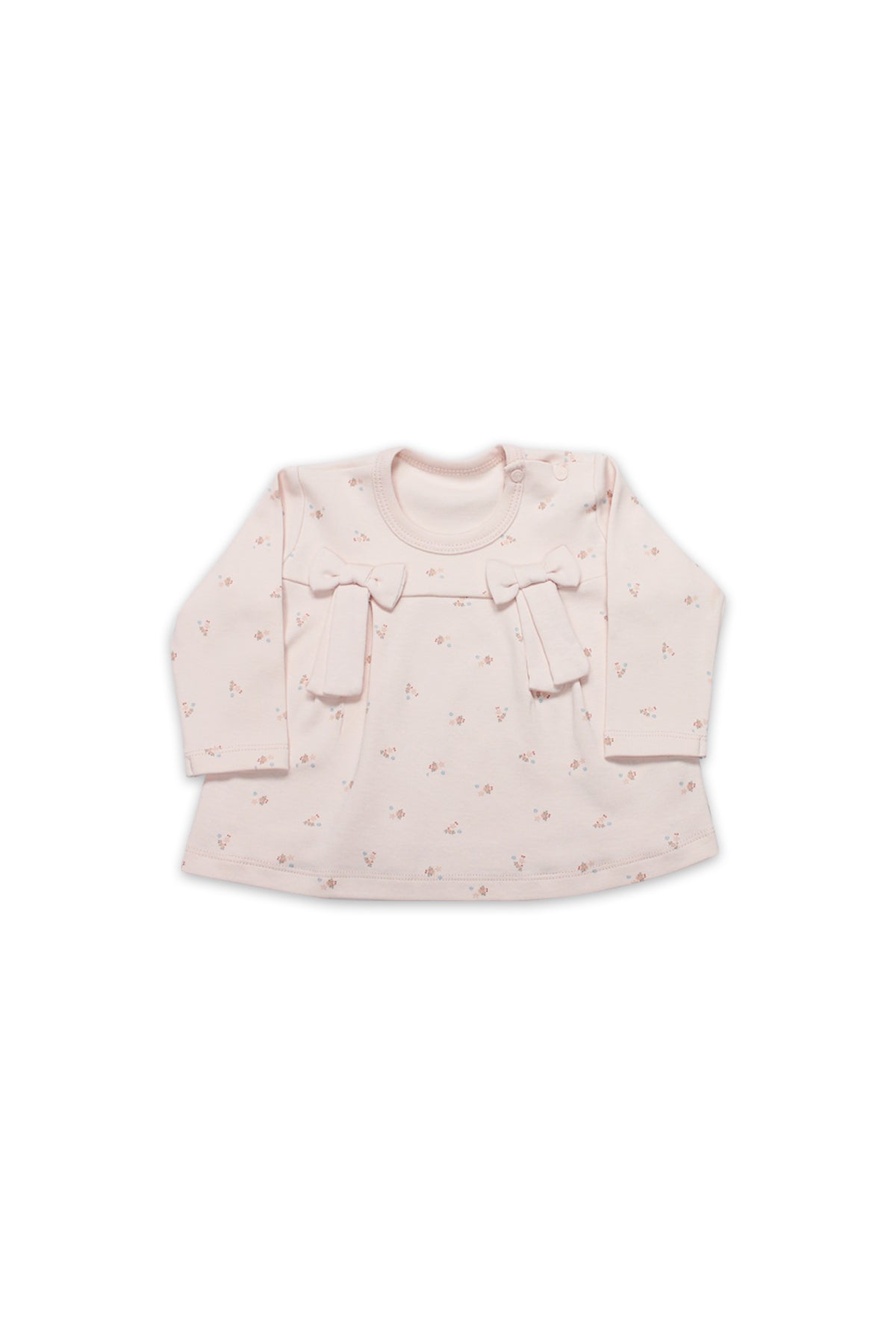 Bistyle Grow İn Love 2'Li Bebe Takım 14102 Pembe Ekru