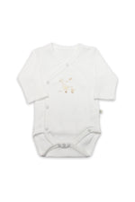 Bistyle Kruvaze  Body Uzun Kol Welcome Baby Duck 17108 Sarı