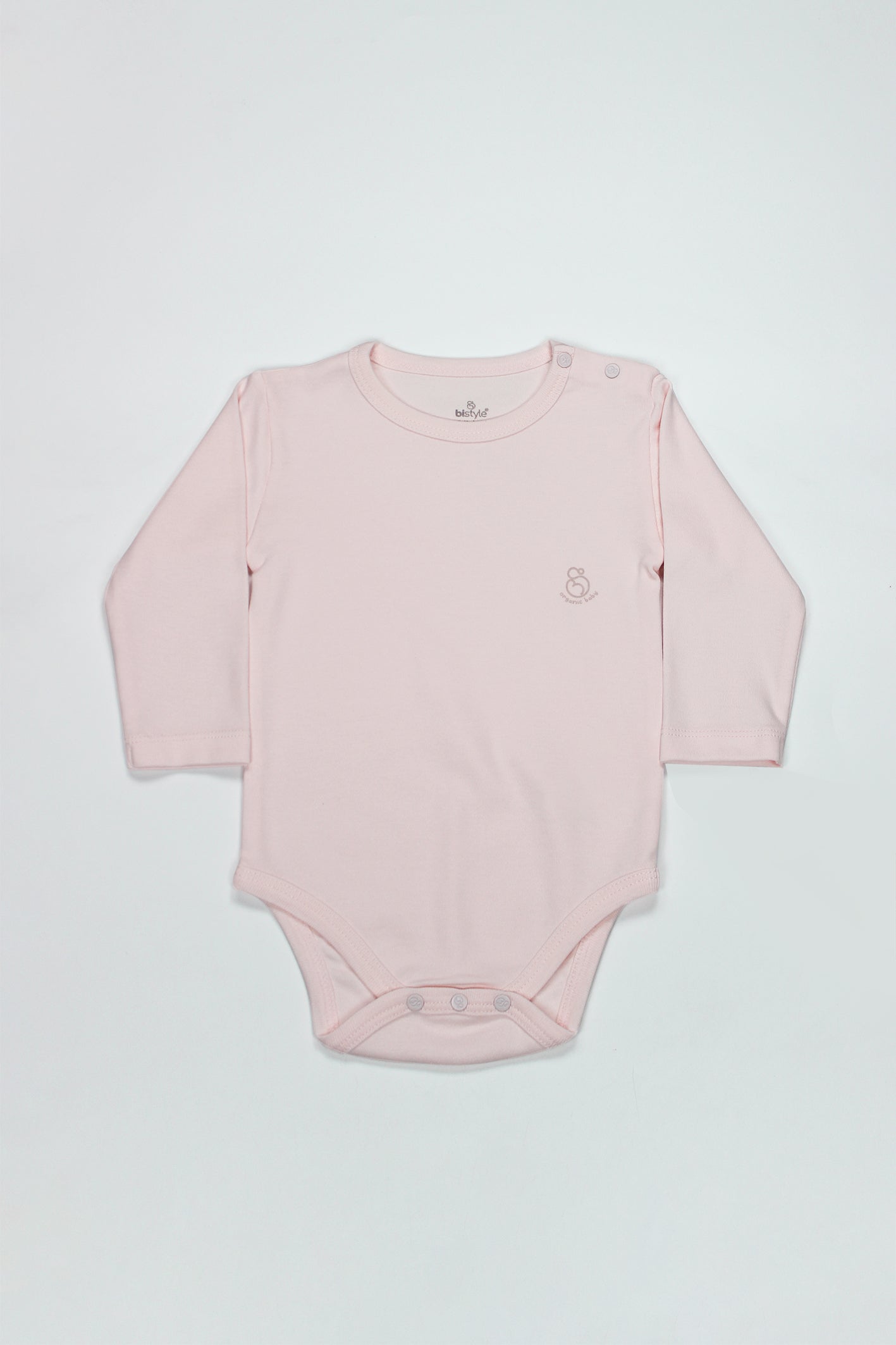 Bistyle Natural Basic Style Uzun Kol Body 17104 Pembe