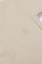 Bistyle Organik Natural Basic Style Kruvaze Uzun Kol Body BS17102 Bej