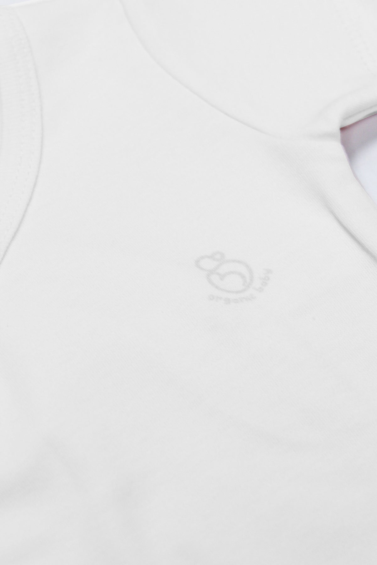 Bistyle Organik Natural Basic Style Kruvaze Uzun Kol Body BS17102 Beyaz