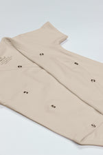 Bistyle Organik Natural Basic Style Kruvaze Yarım Kol Body BS17101 Bej