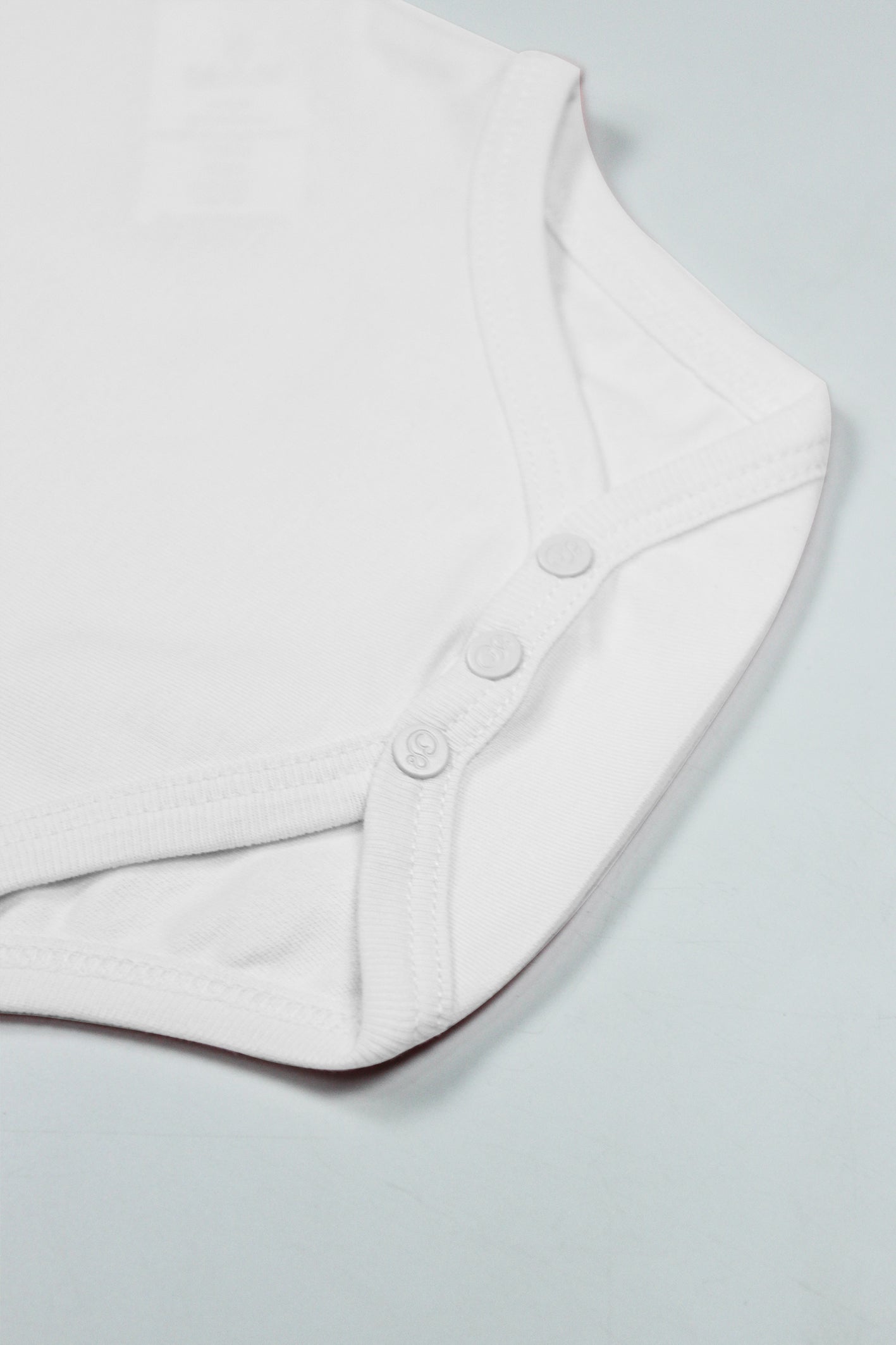 Bistyle Organik Natural Basic Style Yarım Kol Body BS17103 Beyaz