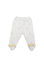 Bistyle Patikli Alt Welcome Baby Duck 16107 Sarı-Ekru