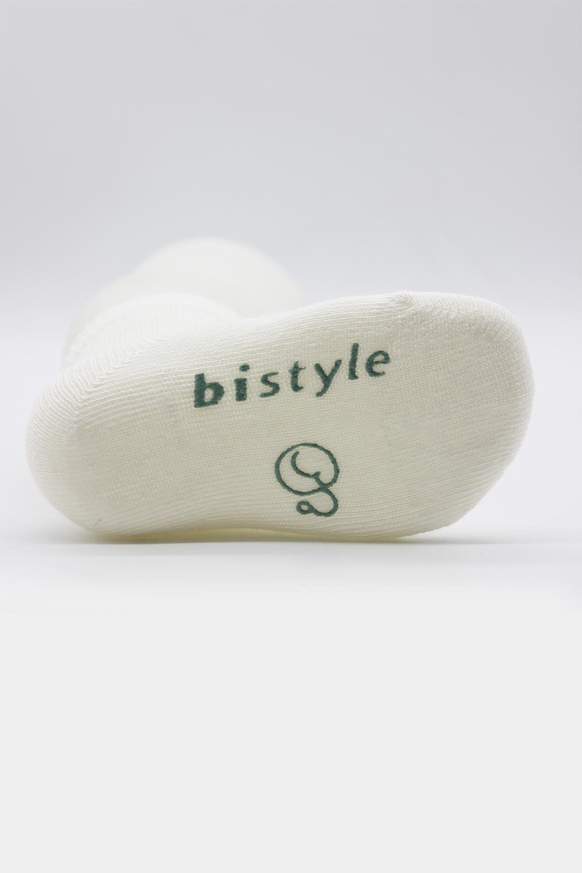 Bistyle 3lü Puanlı Kaymaz Penye Soket Çorap 10108 Nil