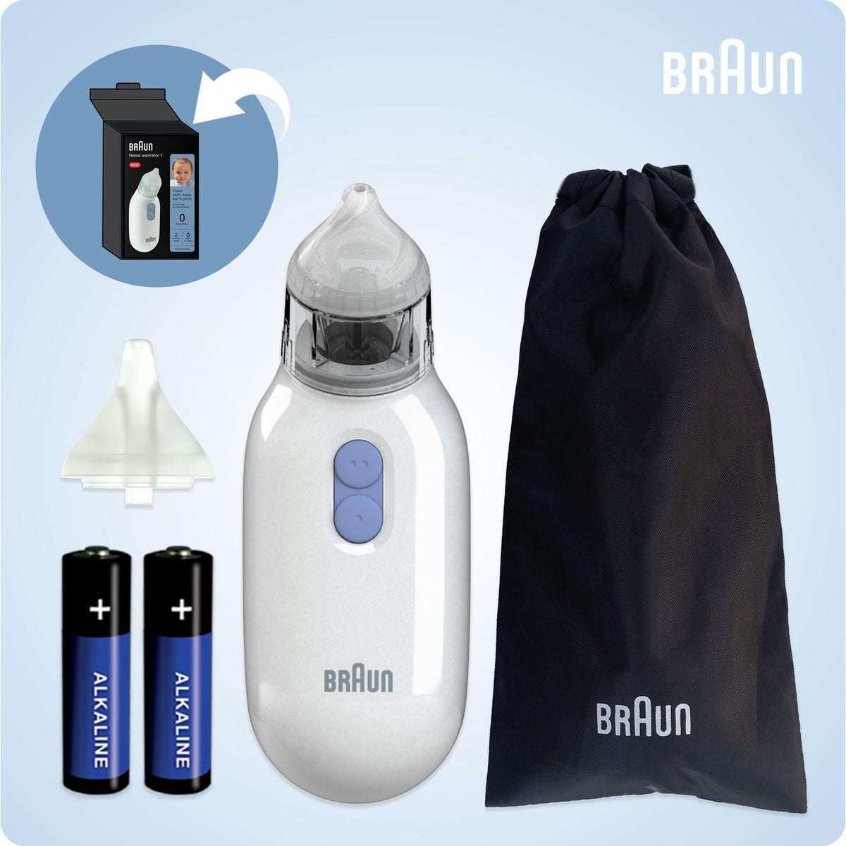 Braun BNA100 Burun Aspiratörü Temizleyici