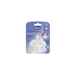 Chicco NaturalFeeling Biberon Emziği 6 Ay+ Hızlı Akış 2'Li