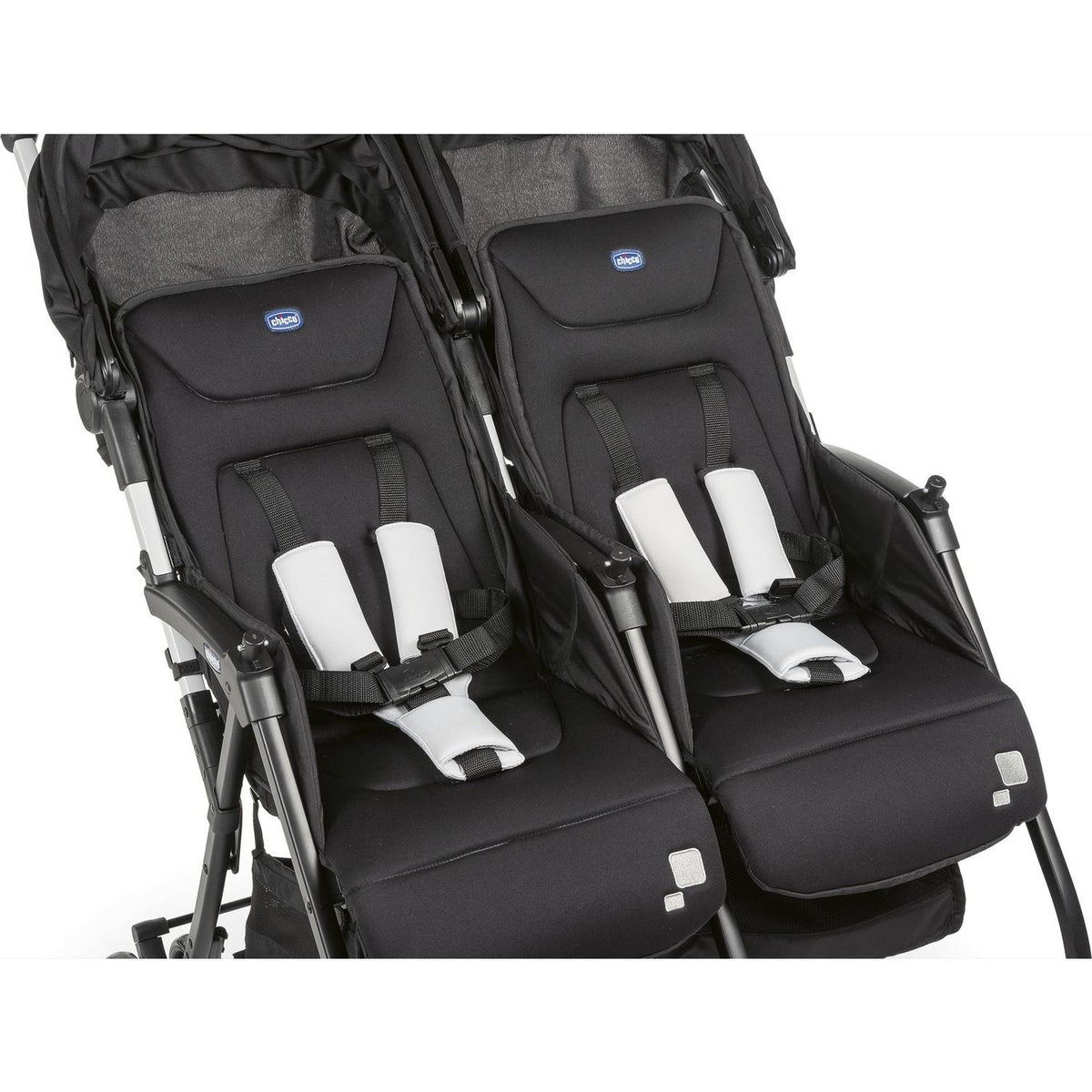 Chicco Ohlala Twin İkiz Bebek Arabası Black Nigth