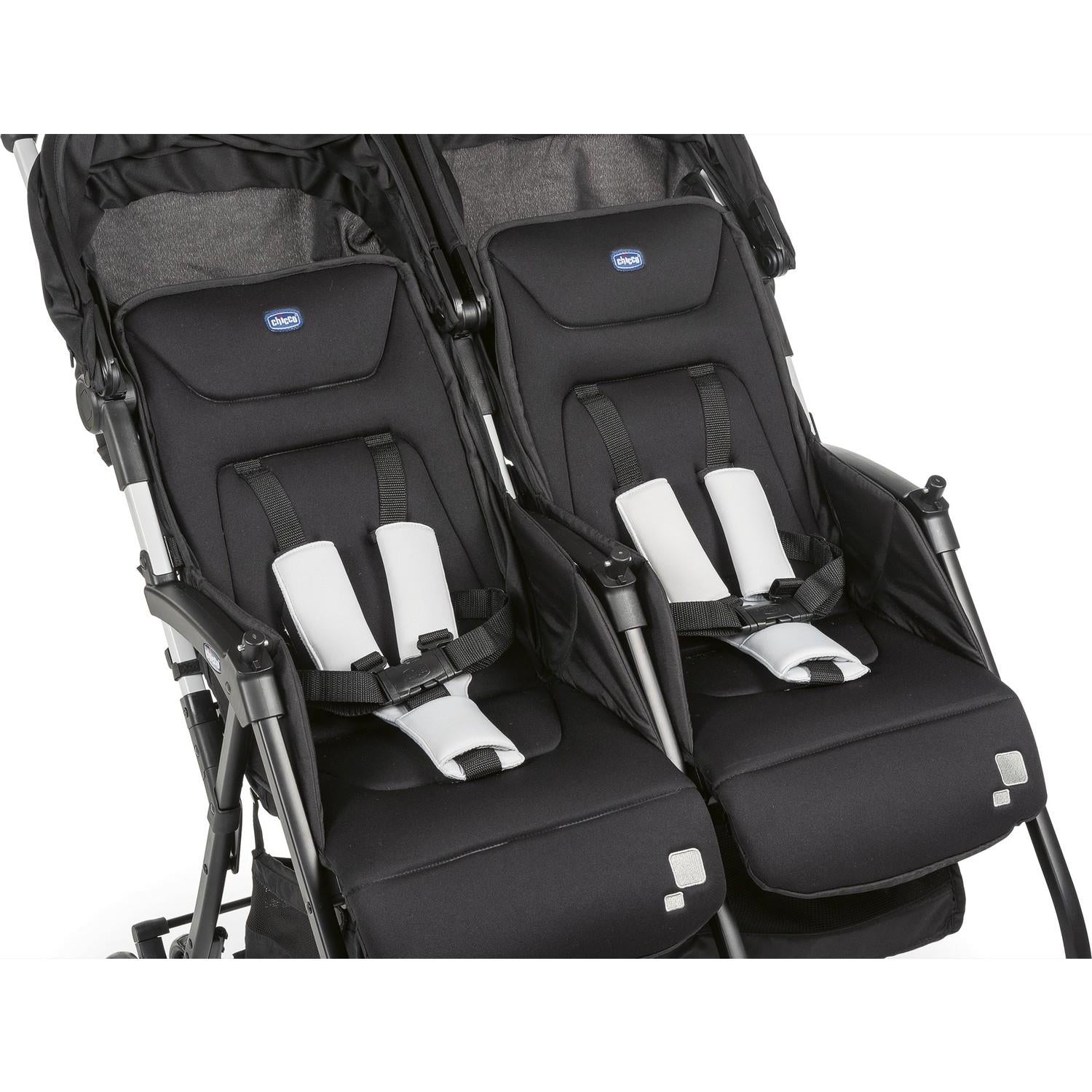 Chicco Ohlala Twin İkiz Bebek Arabası Black Nigth