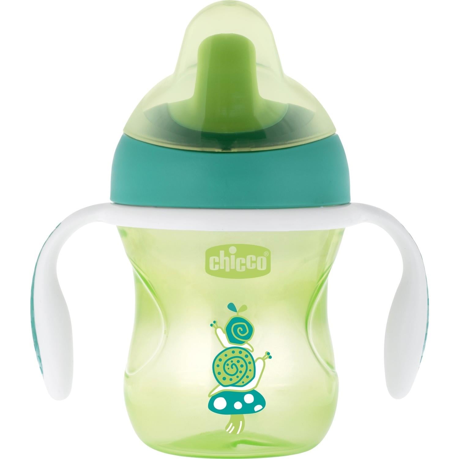 Chicco Yarı Yumuşak Uçlu Alıştırma Bardağı 6 Ay+ Unisex