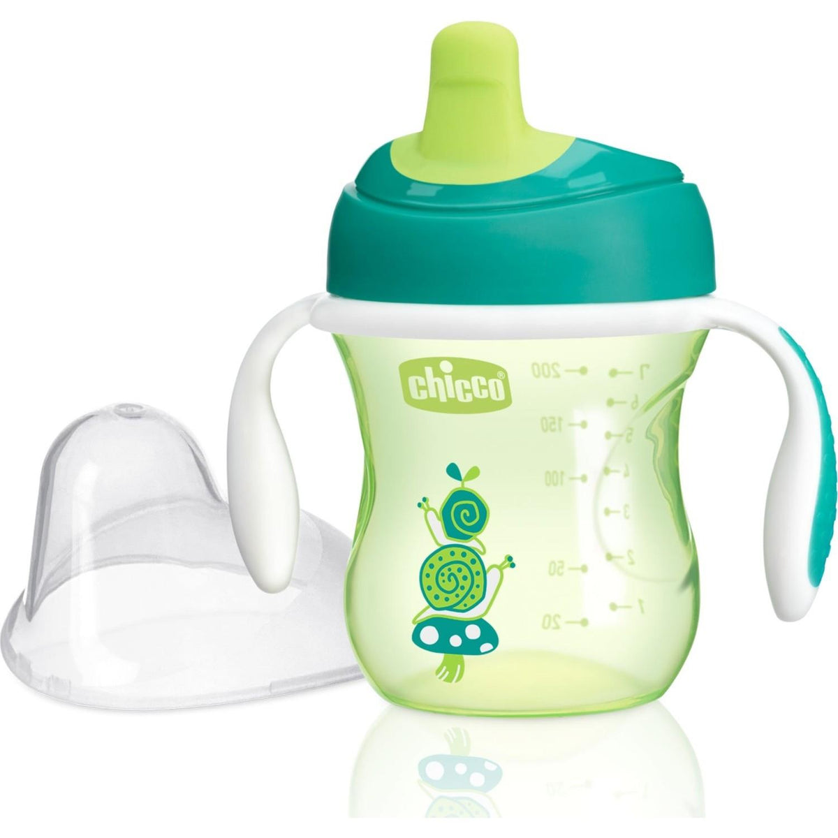 Chicco Yarı Yumuşak Uçlu Alıştırma Bardağı 6 Ay+ Unisex