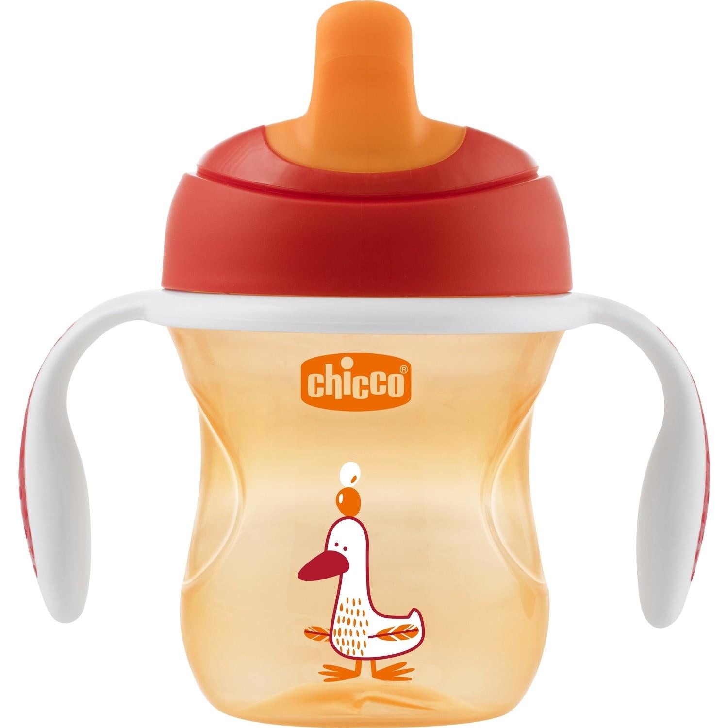 Chicco Yarı Yumuşak Uçlu Alıştırma Bardağı 6 Ay+ Unisex