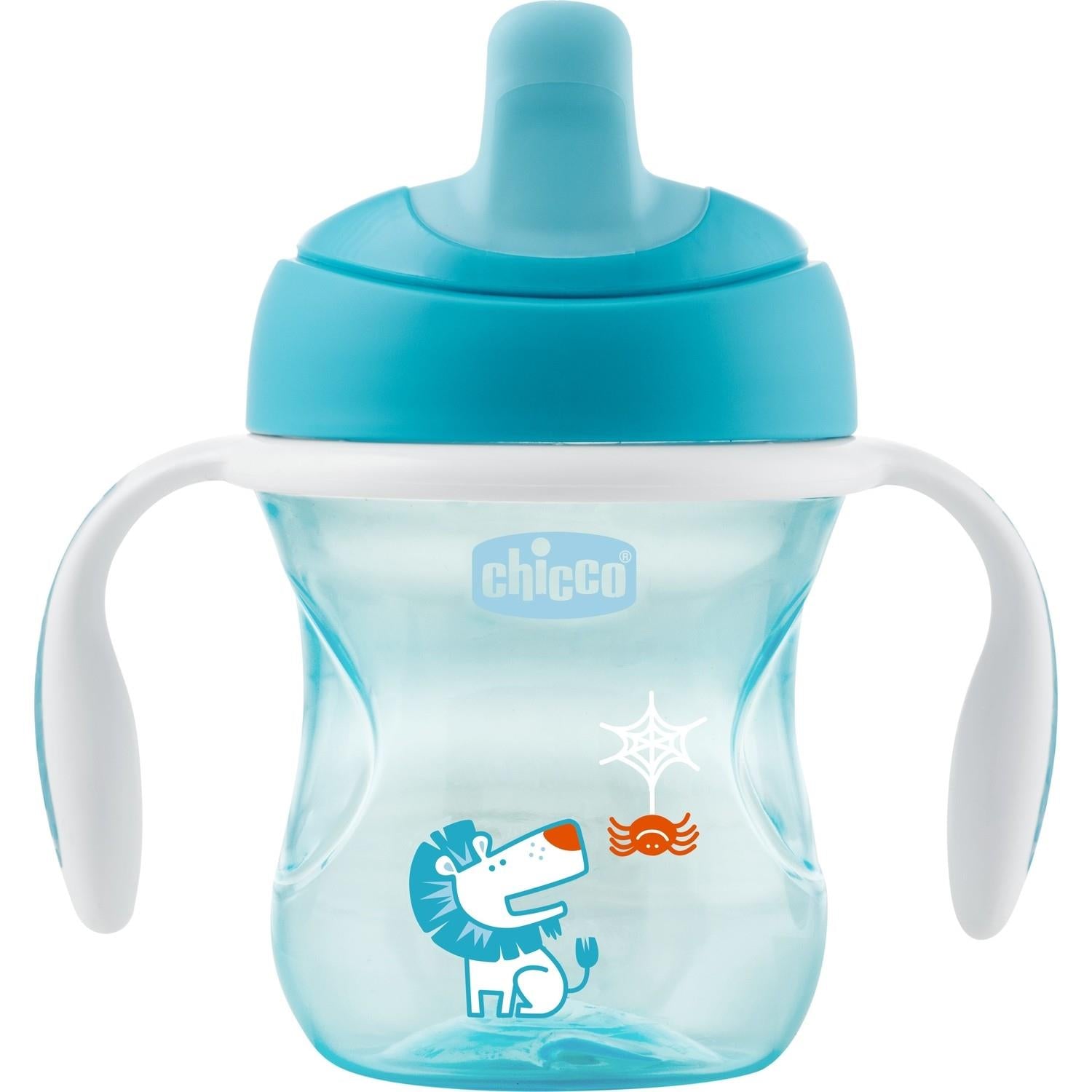 Chicco Yarı Yumuşak Uçlu Alıştırma Bardağı 6 Ay+ Kız