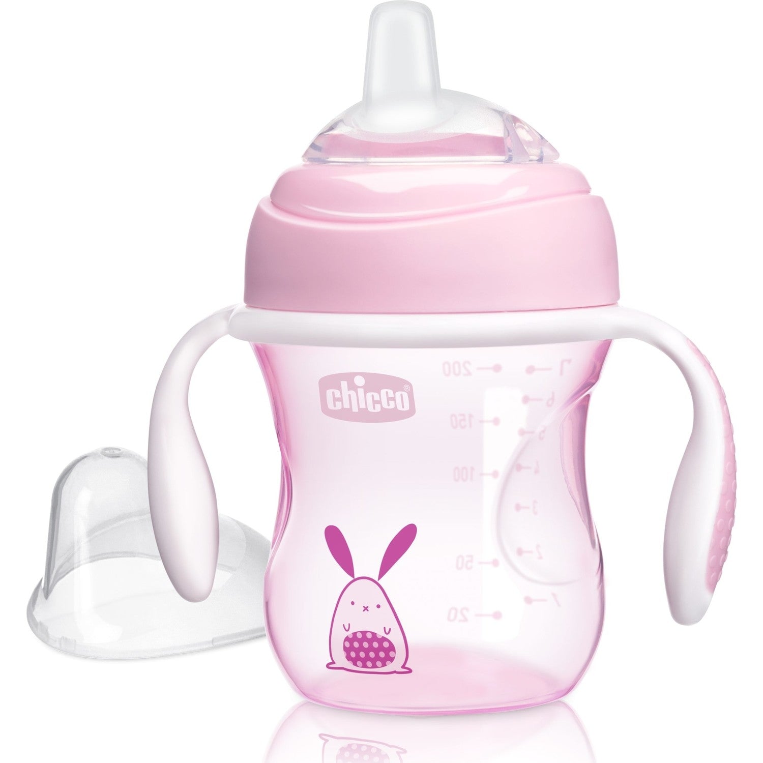 Chicco Yumuşak Uçlu Geçiş Bardağı 4 Ay+ Erkek