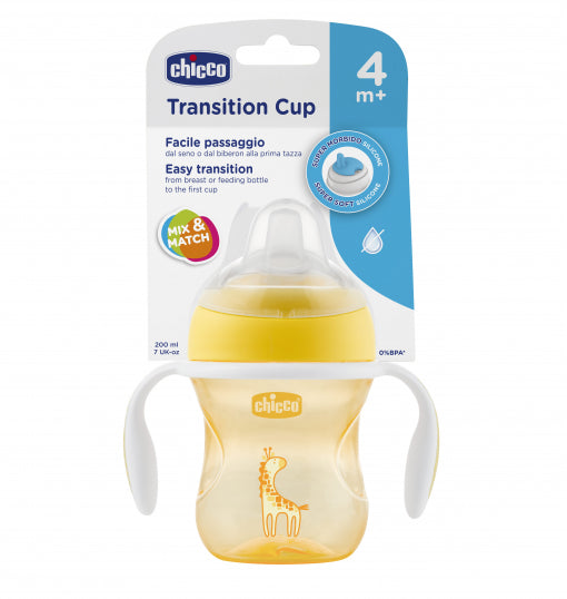 Chicco Yumuşak Uçlu Geçiş Bardağı 4 Ay+ Unisex