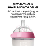 Comotomo Antikolik Silikon Biberon 150 ml 0-3 Ay Pembe