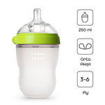Comotomo Antikolik Silikon Biberon 250 ml 3-6 Ay Yeşil