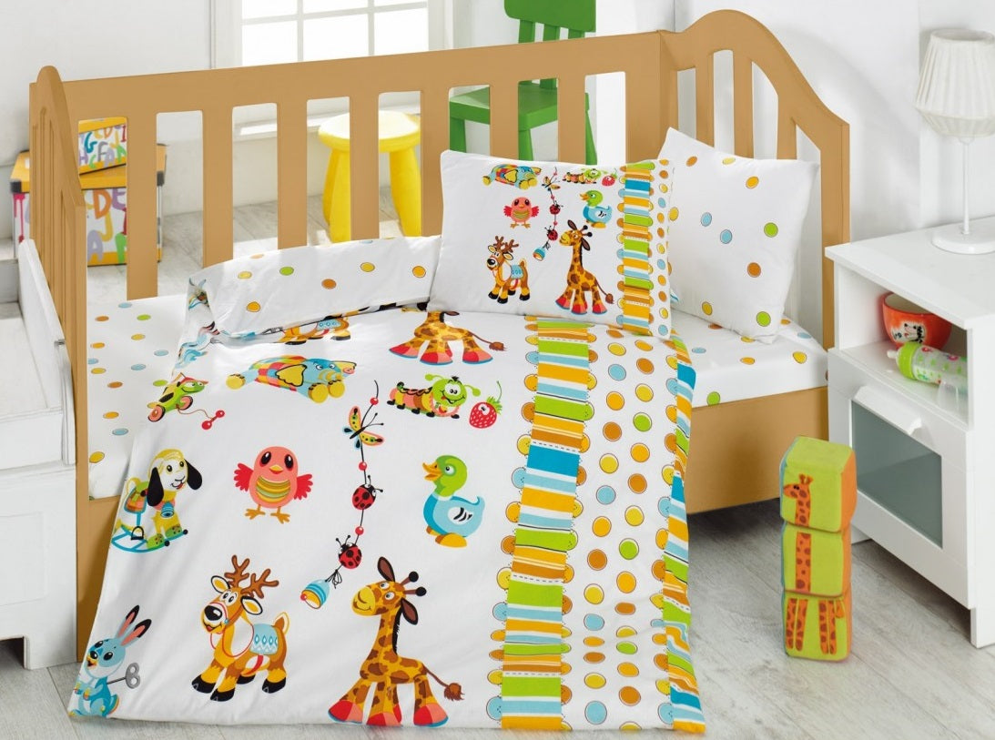 Cotton Box Bebek Nevresim Takımı Oyun Bahçesi