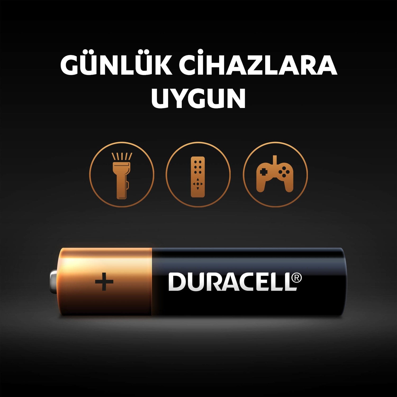 Duracell 4'Lü AAA İnce Kalem Pil