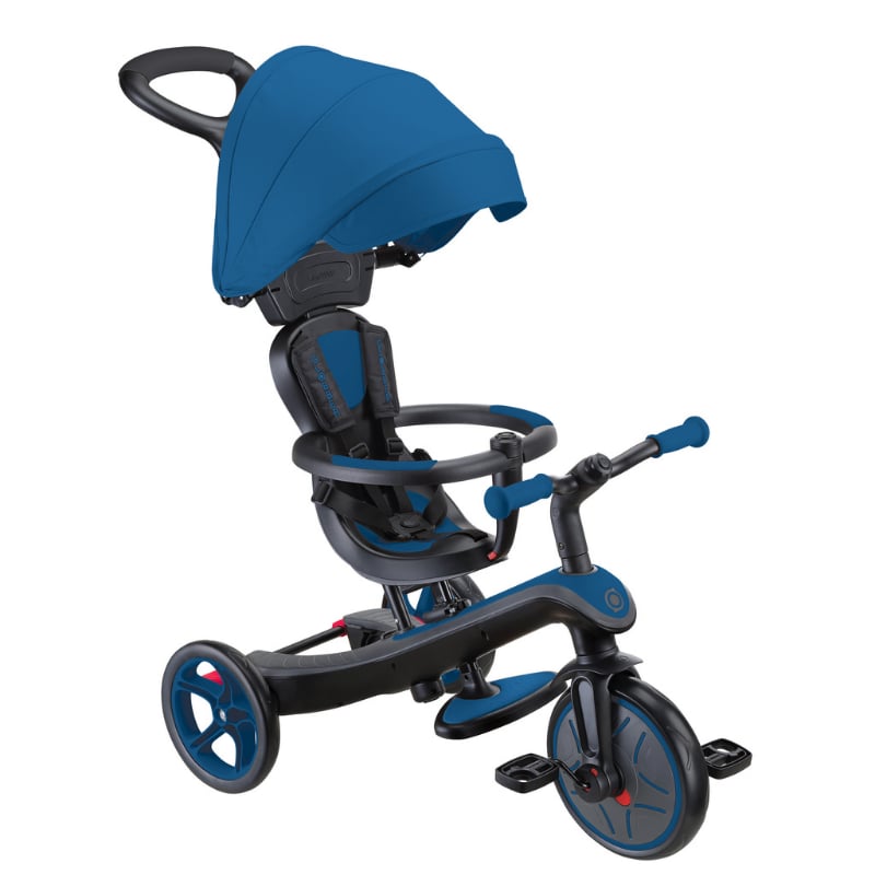 Globber Explorer 4in1 Trike Bisiklet Kraliyet Mavisi