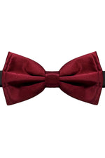 Bordo Ayarlanabilir Saten Çocuk ve Bebek Papyonu