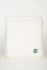 Heep Krem 35x40 cm Unisex Ham Bez Büzgülü Sırt Ayakkabı Çantası